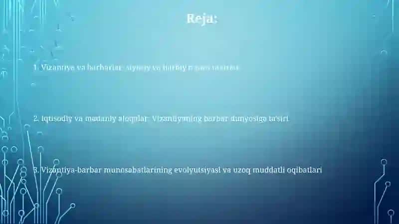 Vizantiya va varvarlar davlati 2