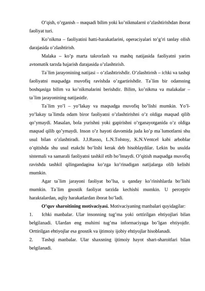 Ta`lim psixologiyasi 2