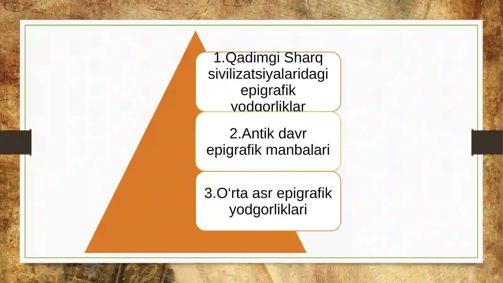 Jahonning eng yirik epigrafik yodgorliklari 2