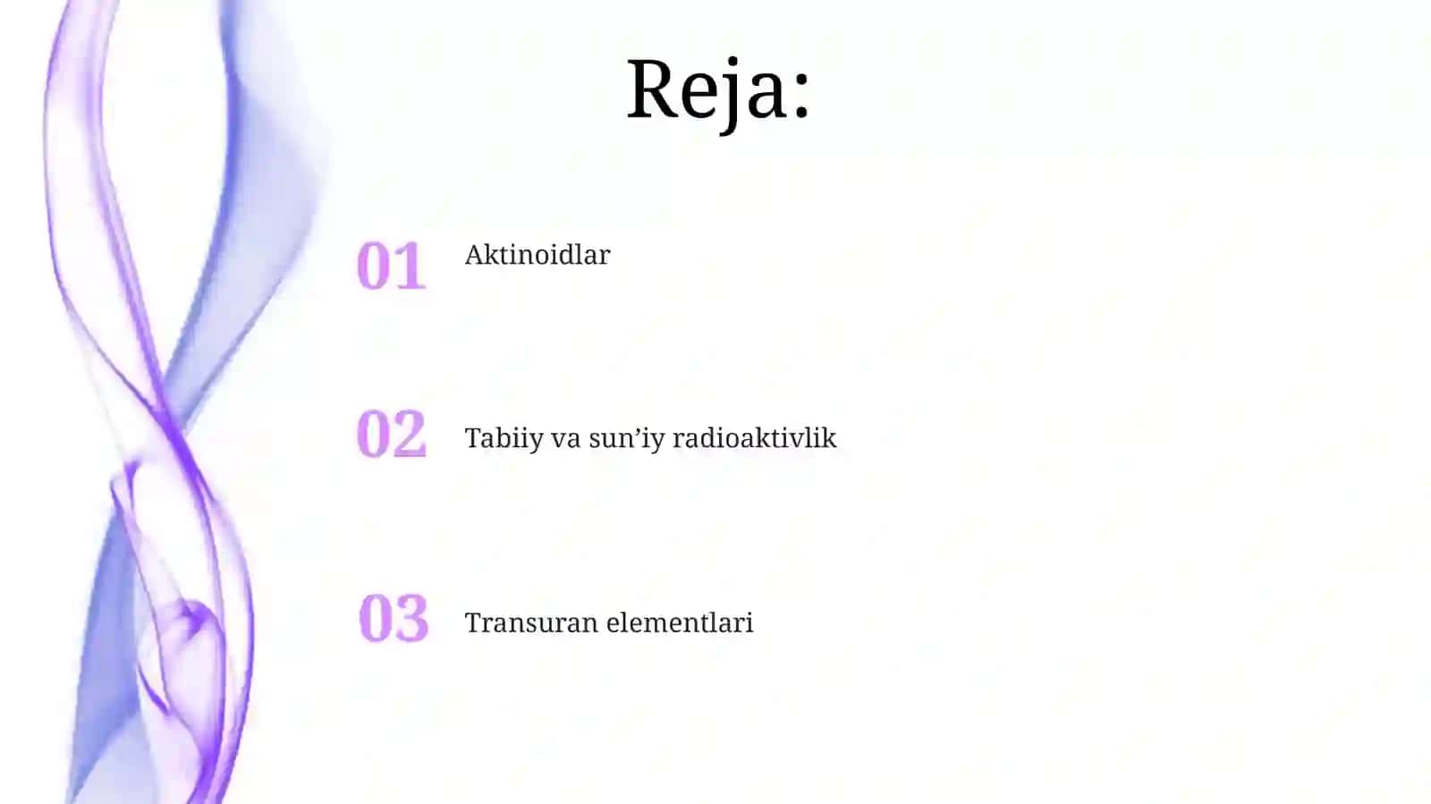Aktinoidlar.Radiokimyo.TransuranelementlarmTabiiyvasun'iyradiofaollik 2