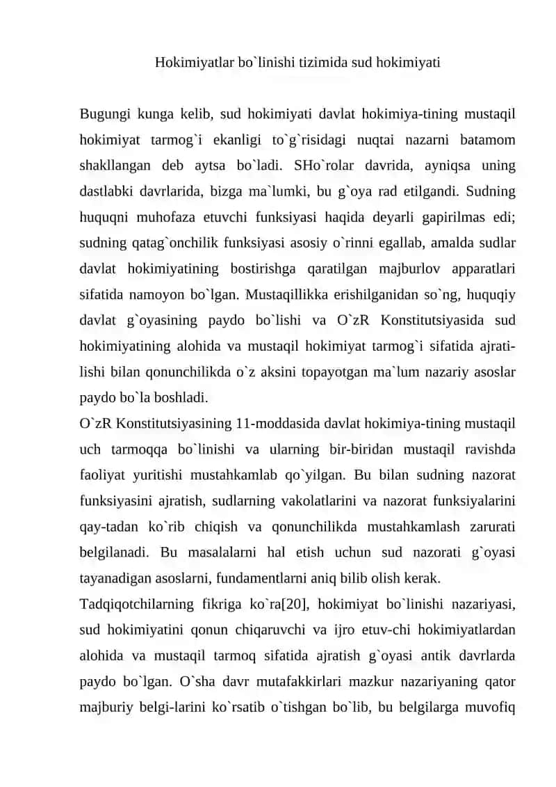 O'zbekistonda sud hokimyati 2