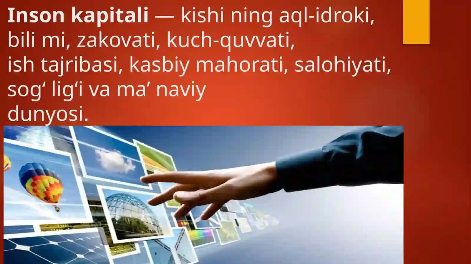 8-sinf Iqtisod dars ishlanma. Daromad va boylik 2