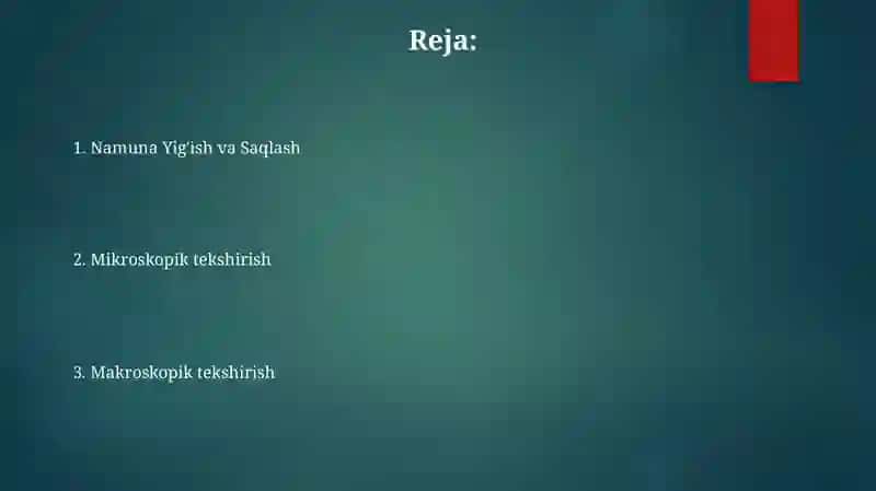 Siydikning sifat tahlili 2