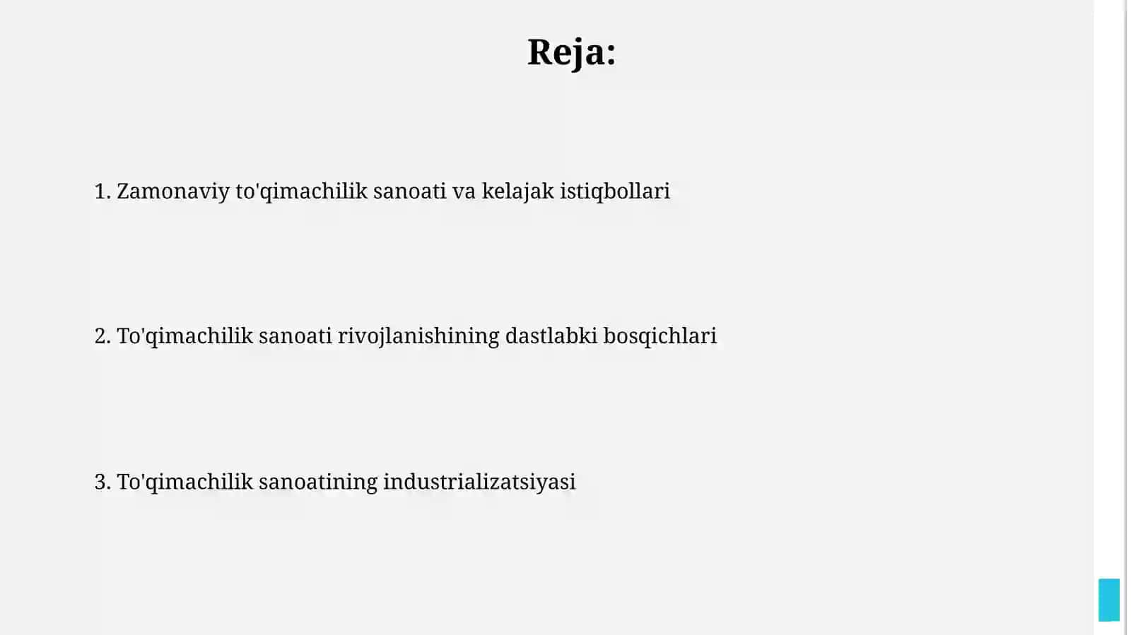 Zamonaviy To'qimachilik Sanoati 2