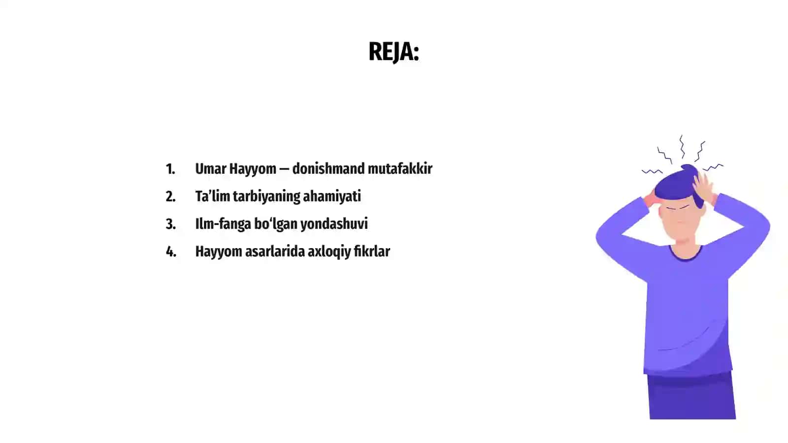 Umar Hayyomning taʼlim tarbiyaga oid fikrlari 2
