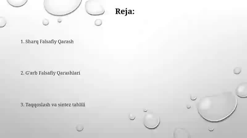 Falsafaning mohiyatiga oid sharq va gʻarb mutafakkirlari taʼriflarini tasniflash 2