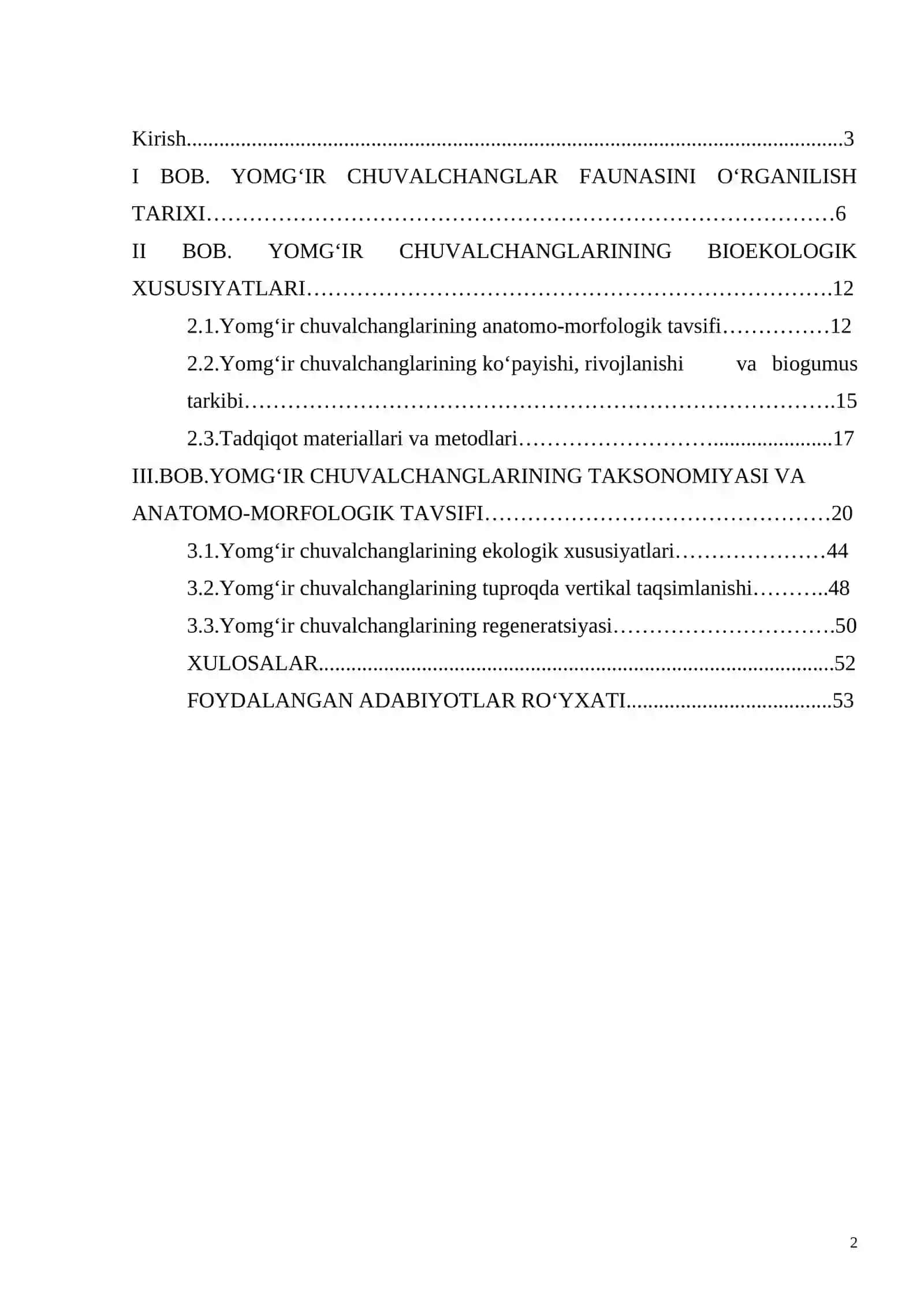 YOMG‘IR CHUVALCHANGLARINING BIOEKOLOGIK XUSUSIYATLARI 2