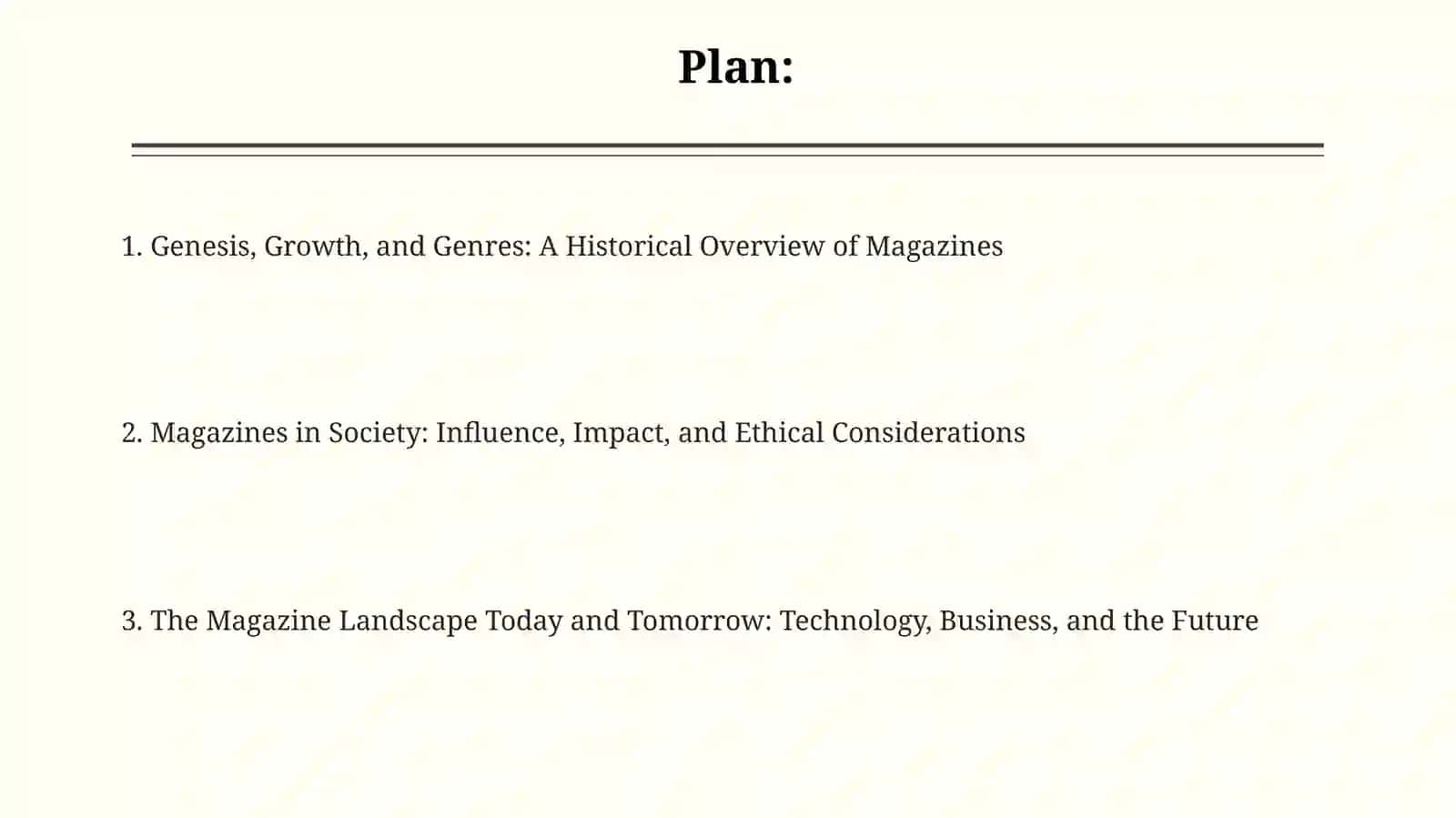 Magazines and History of Magazines 2