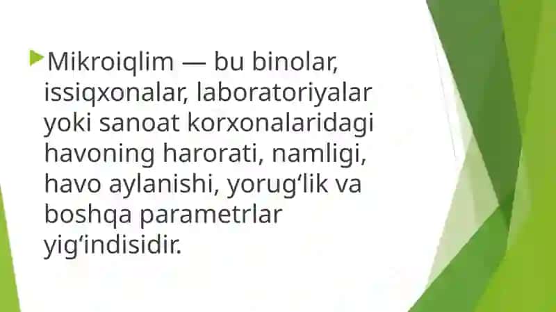 Mikroiqlim jarayonini avtomatlashtirish 2