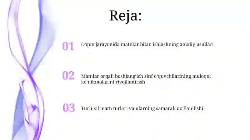 Matnlar bilan ishlashning amaliy usullari 2