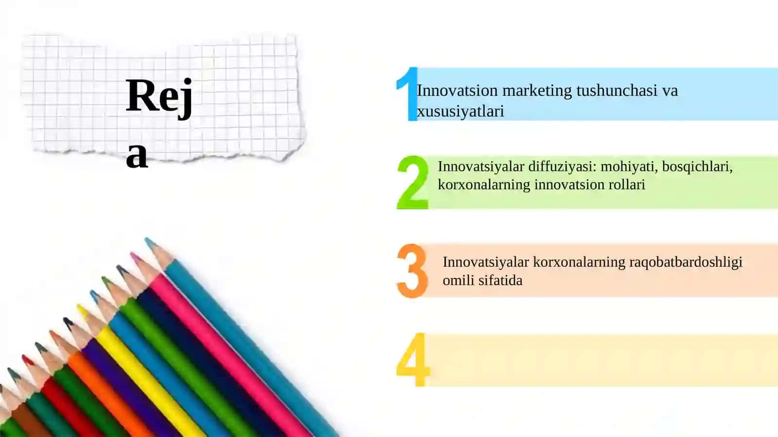 Innovatsionmarketing va elektron tijorat 2