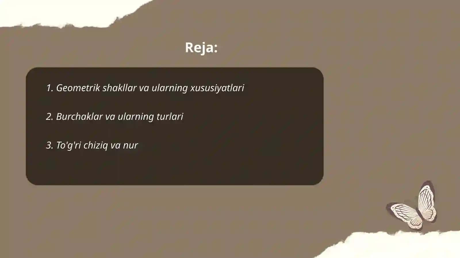 EGMA va TIMSS xalqaro baholash dasturida “Fazo va shakl” mazmun sohasiga oid topshiriqlar 2