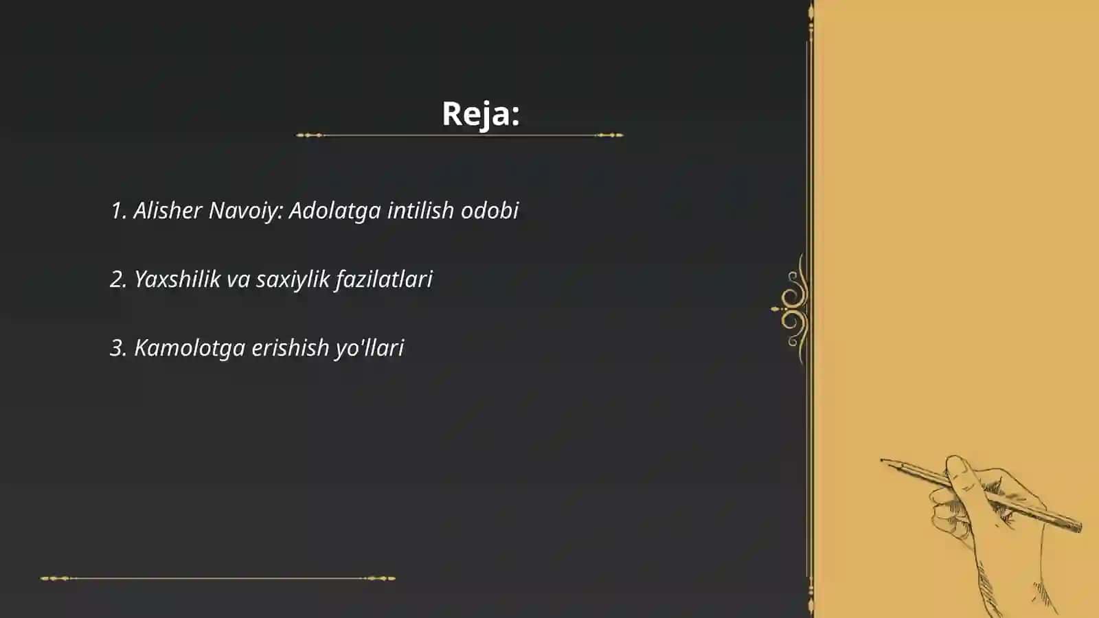 Alisher Navoiyning hikmatlari – odob-axloq xazinasi 2