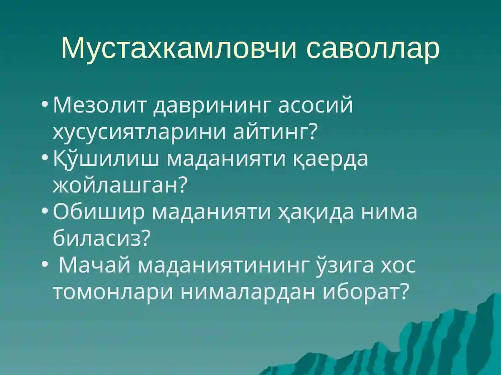 Neolit davri 2