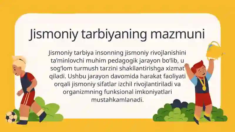 Jismoniy tarbiya vositalari 2