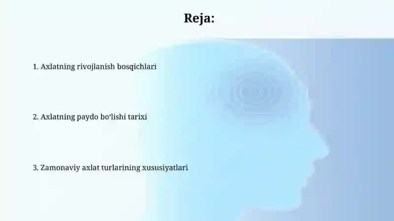 Stol tenesini vujudga kelishi va rivojlanish tarexi 2