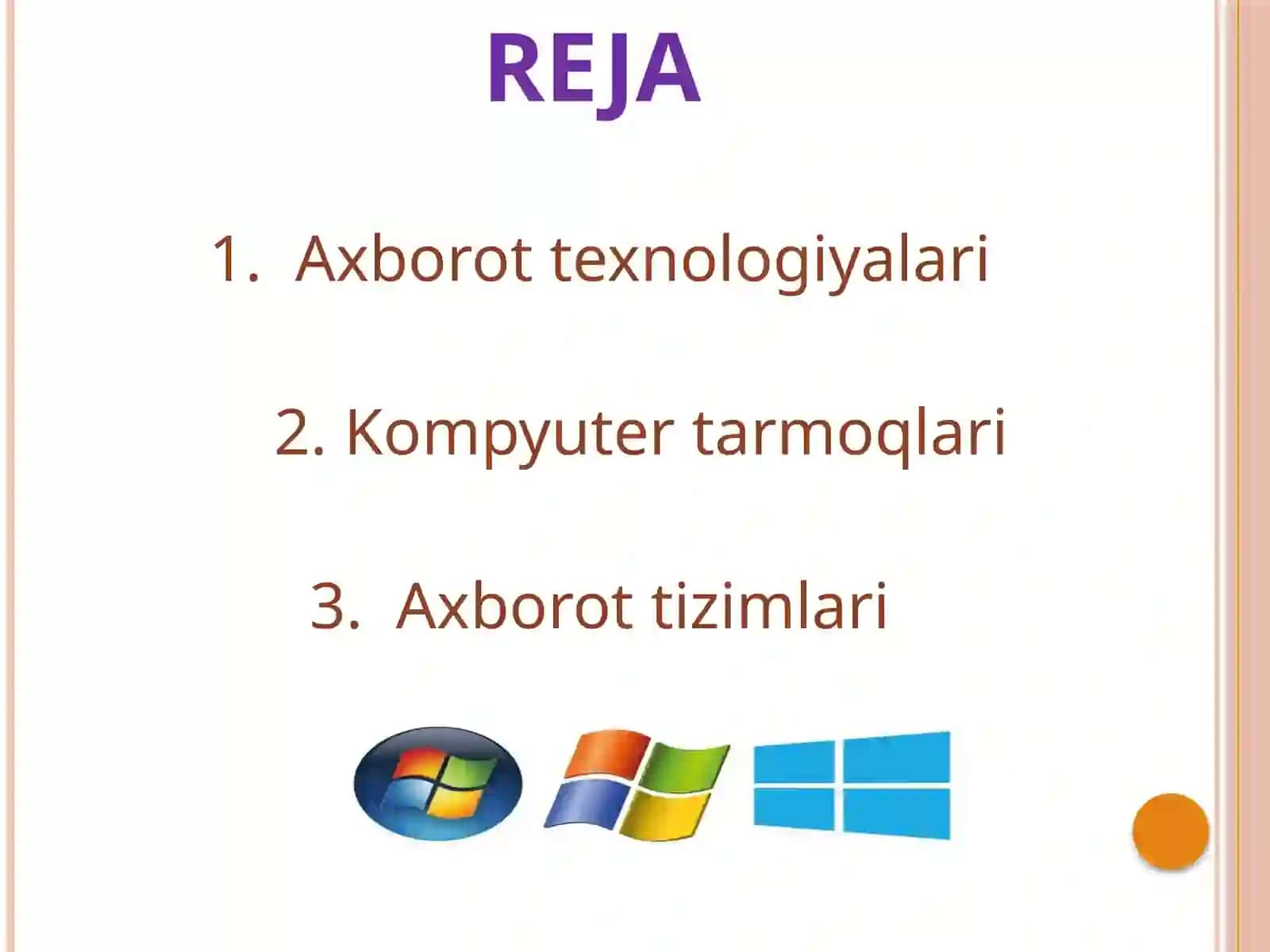 Axborottexnologiyalari 2