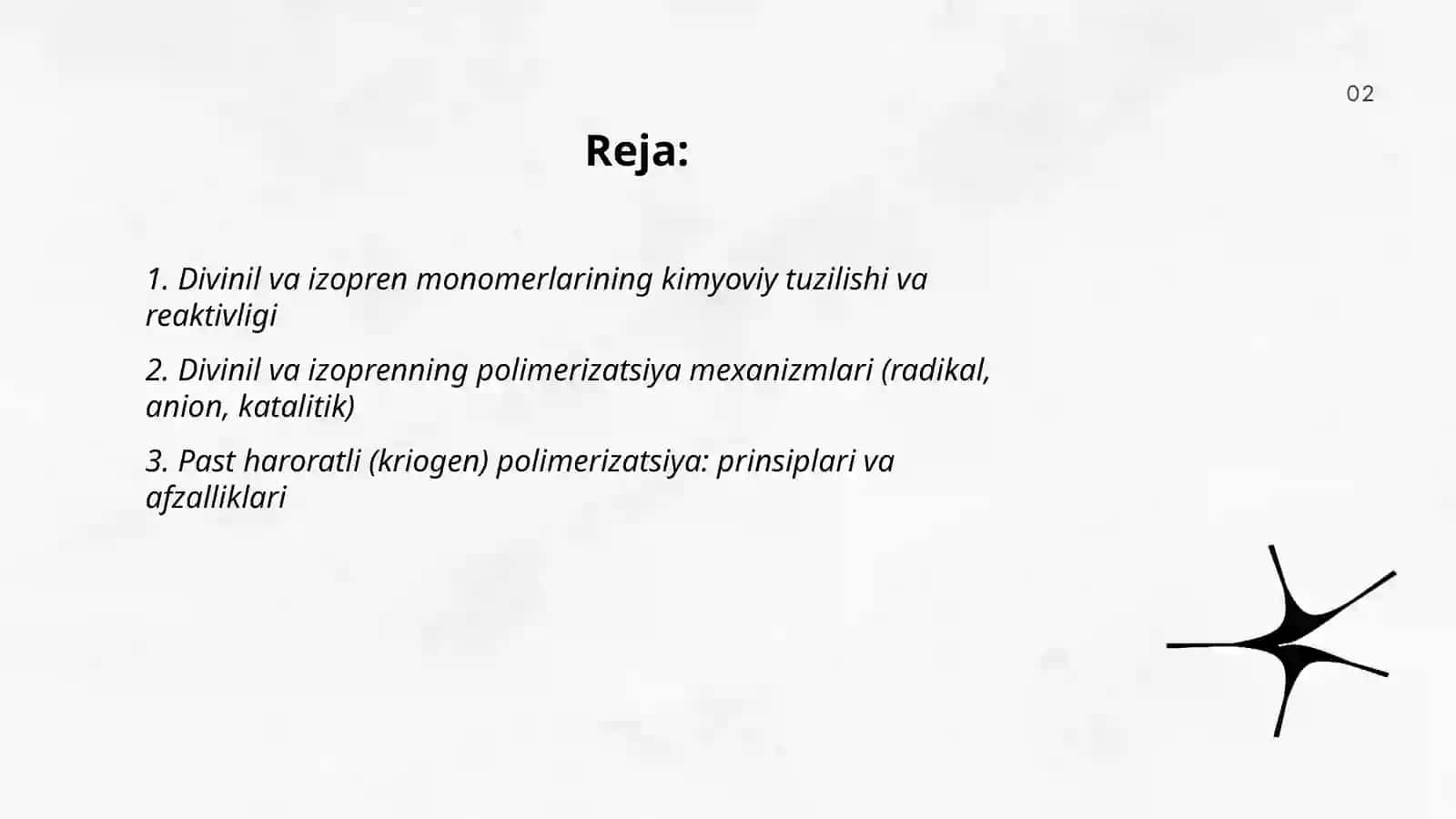 Divinil va izoprenli sintetik kauchuklar 2