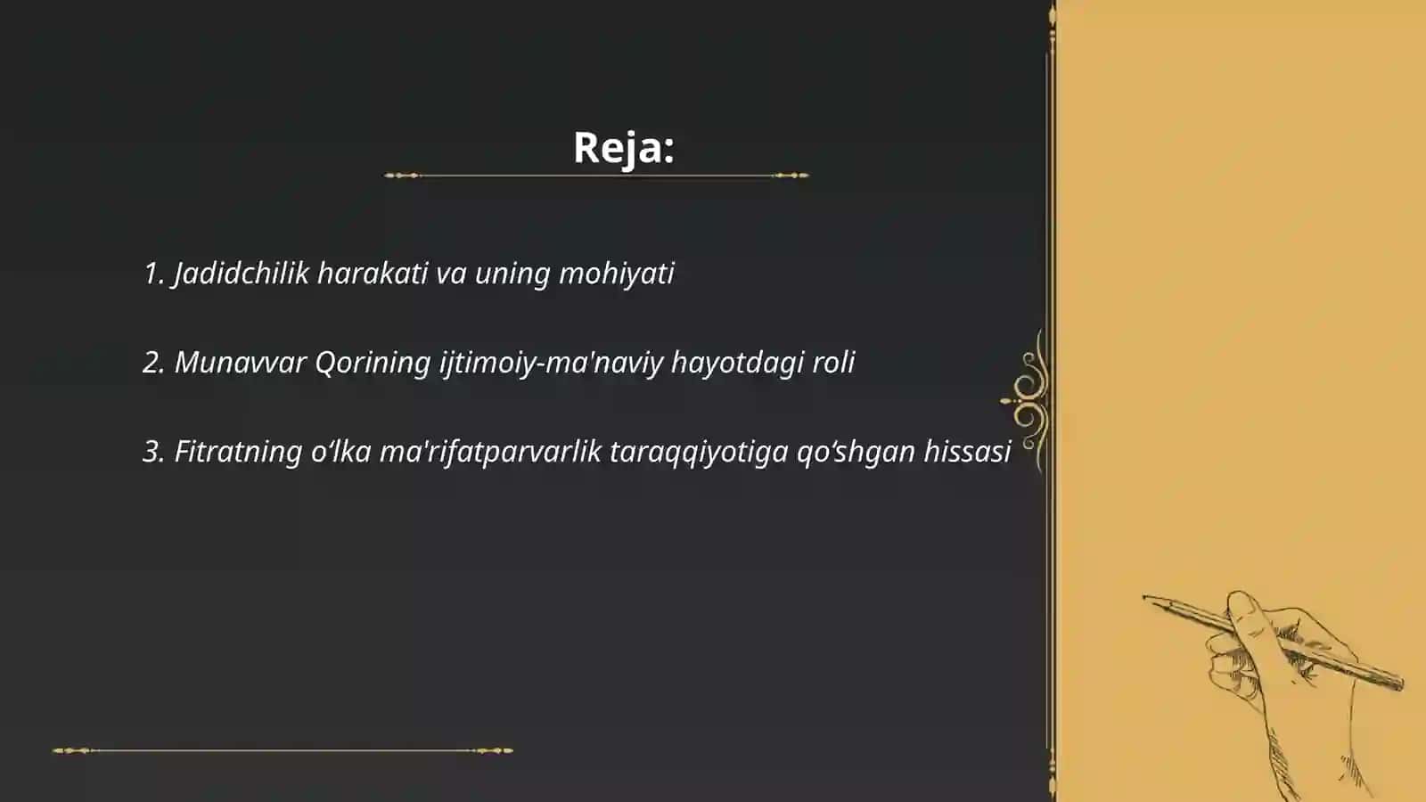 Jadid marifatparvarlarning o‘lka ijtimoiy- manaviy hayotda tutgan o‘rni 2