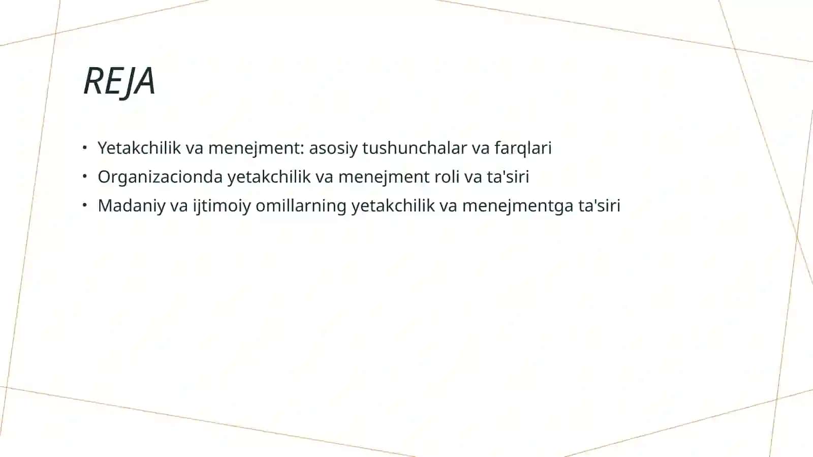Yetakchilik va menejment: asosiy tushunchalar va farqlari 2
