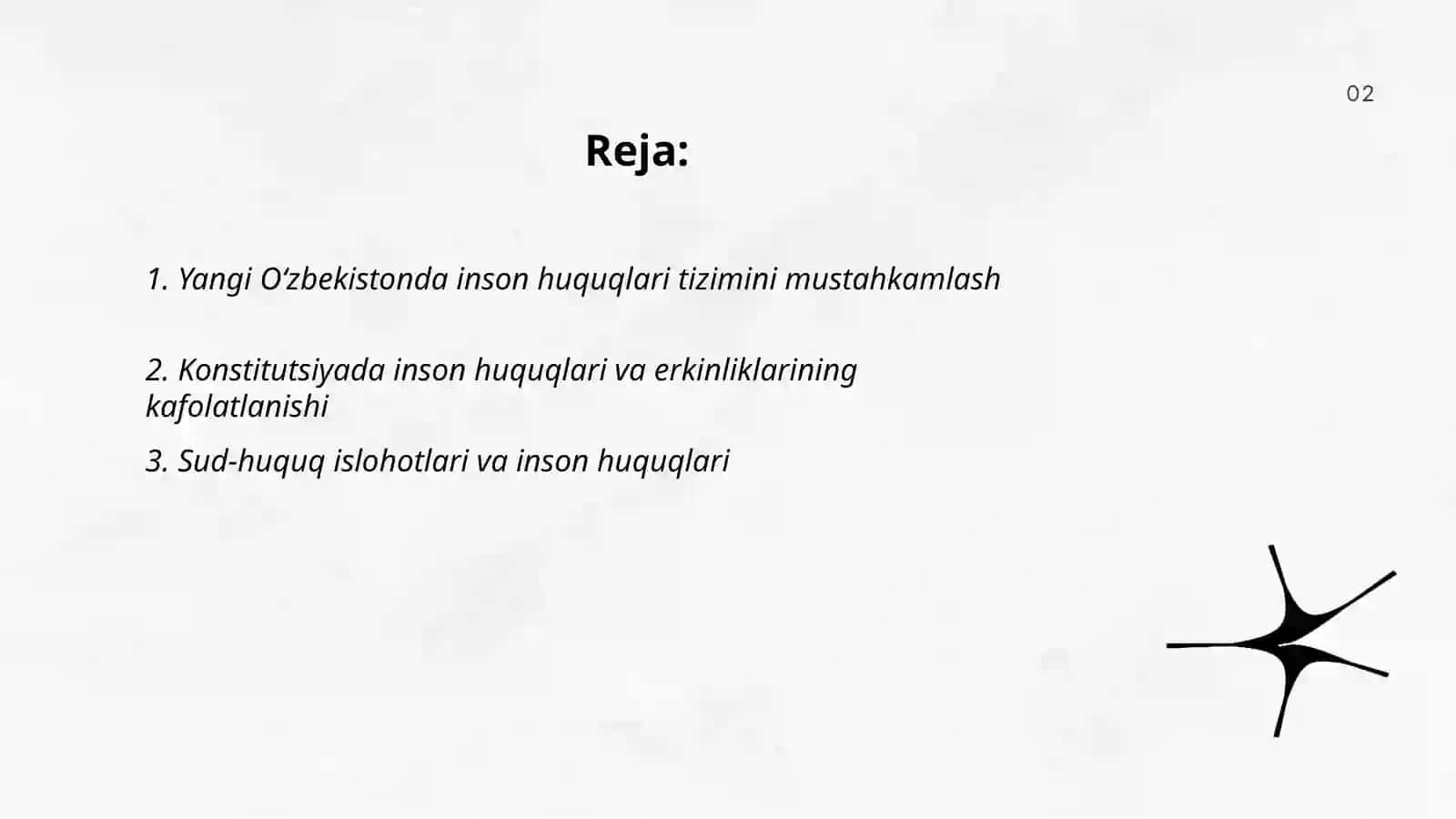 Yangi O‘zbekistonda inson haq-huquqlari va erkinliklari kafolatining yaratilishi 2