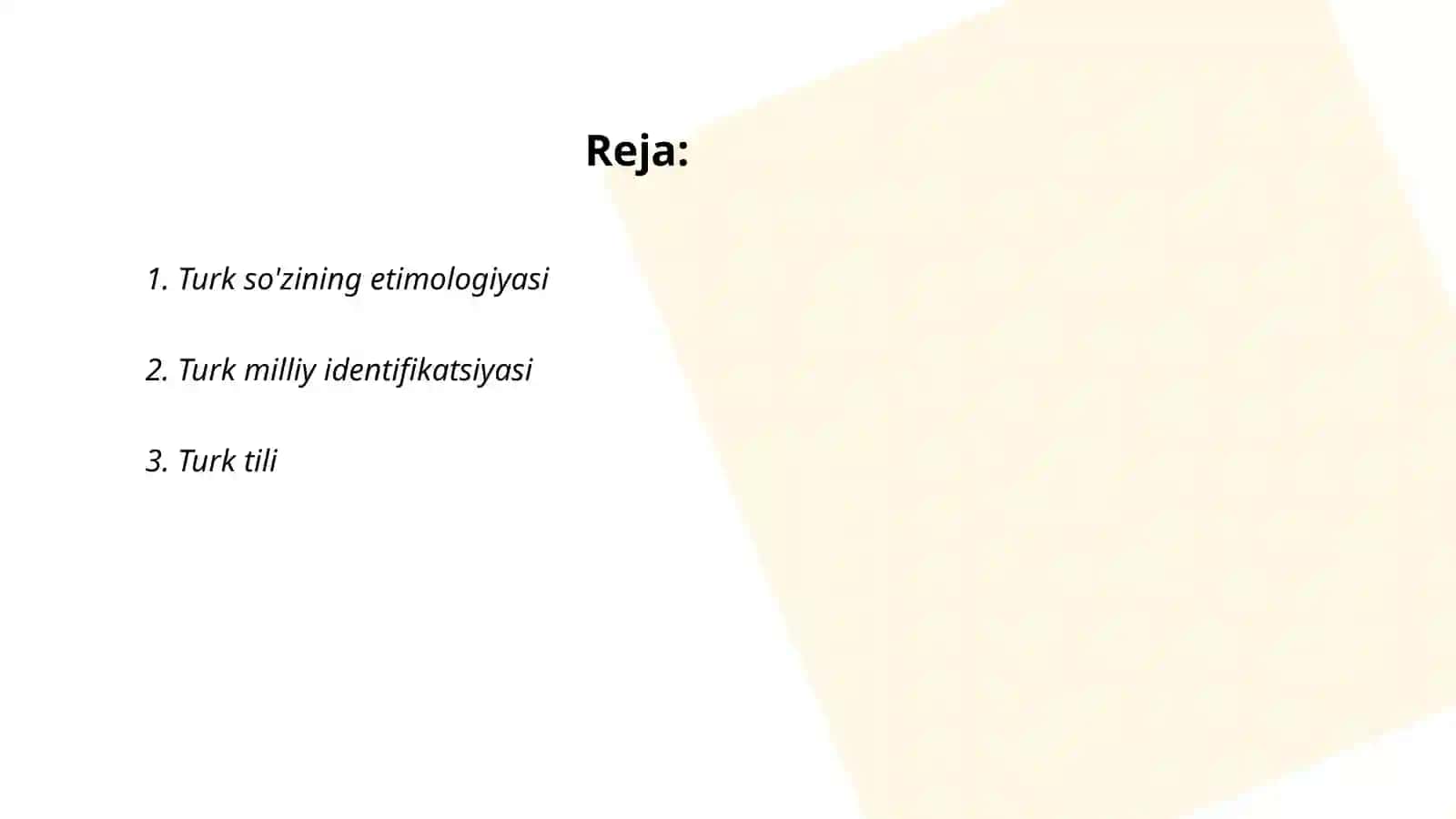 Turk so'zining etimologiyasi 2
