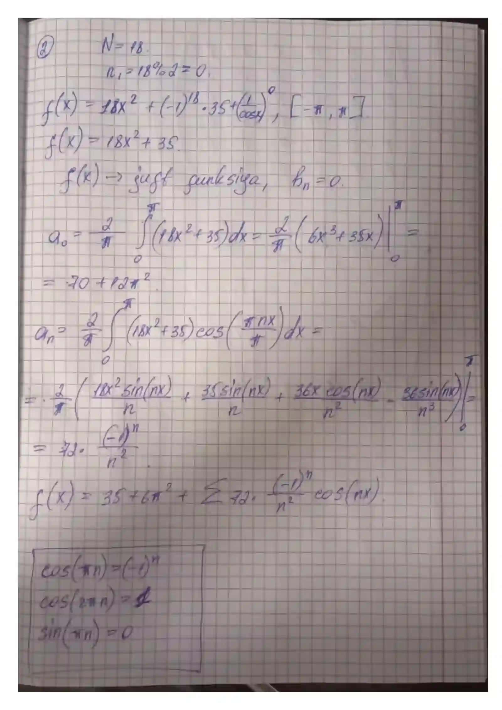 Chiziqli va kvadratik model tuzing 2