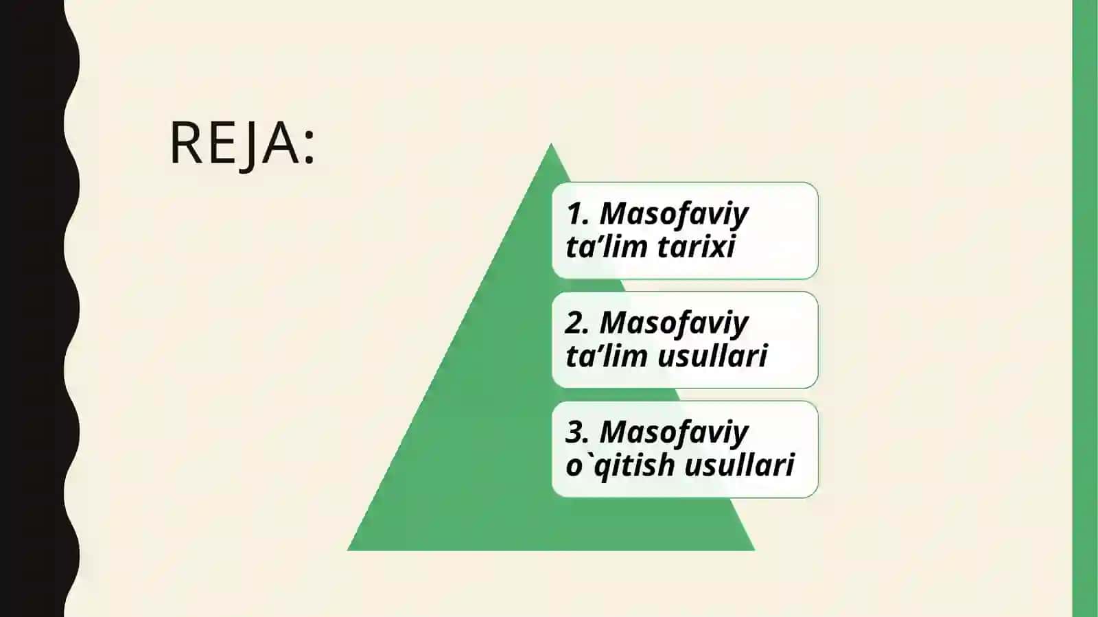 Masofaviy ta’lim imkoniyatlari afzalliklari va elektron darsliklar 2