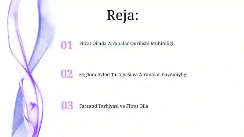 Fitratning oila asarida oila qurishtari va farzand tarbiyasi 2