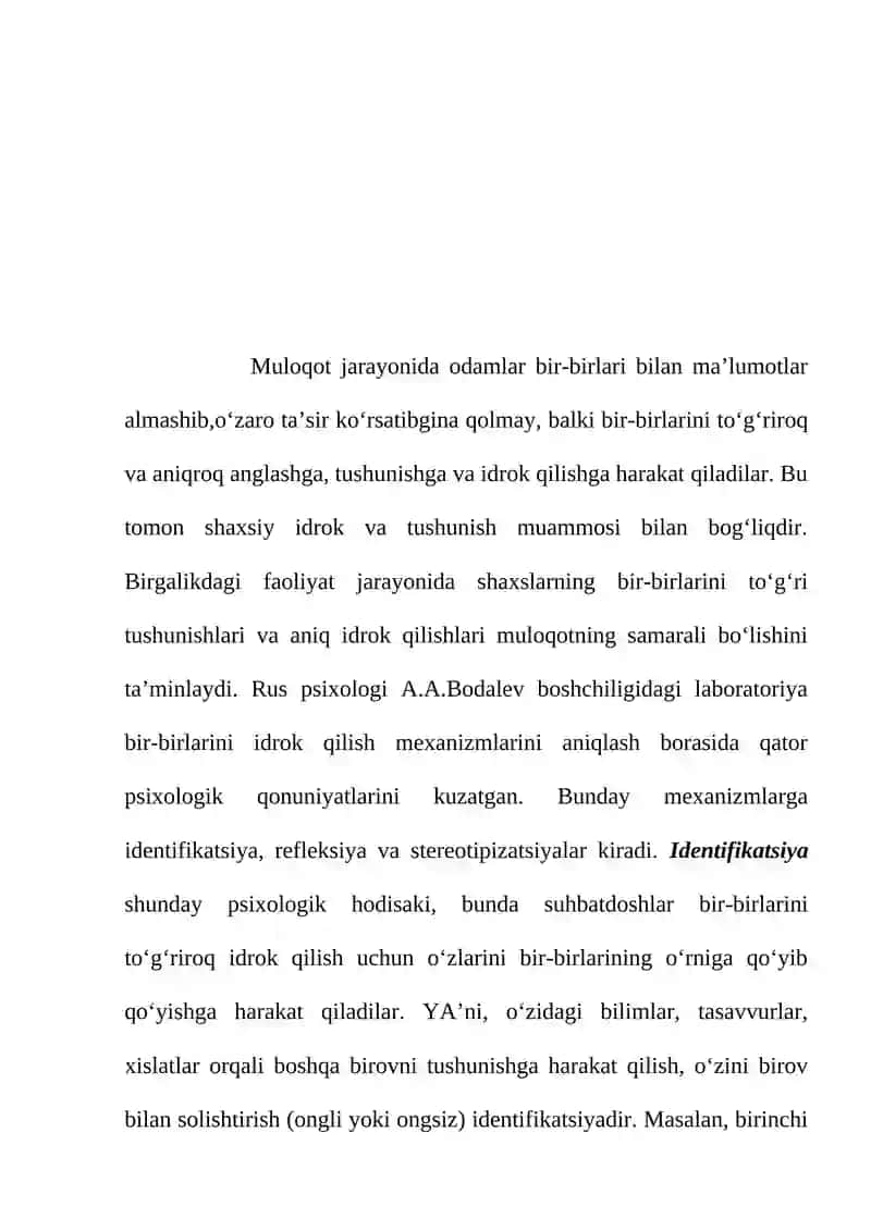 Muomalaning perseptiv tomoni 2