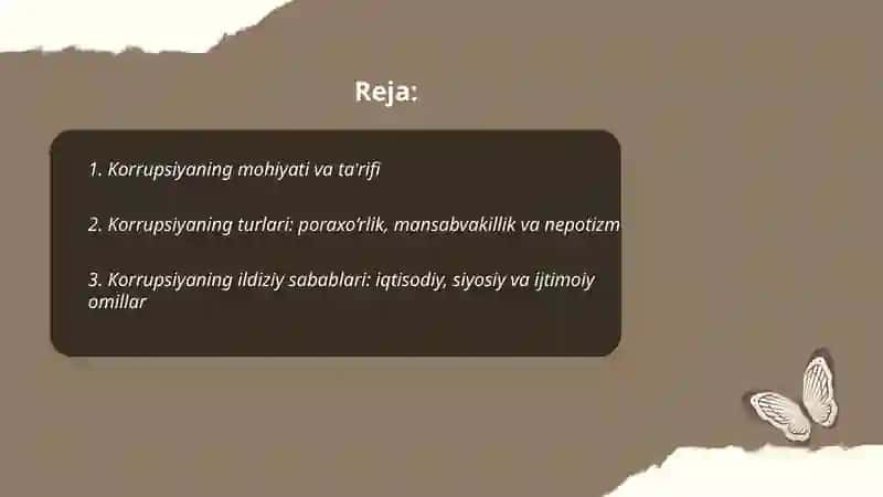 Korrupsiyaning mohiyati, oqibatlari va unga qarshi kurash mexanizmlari 2