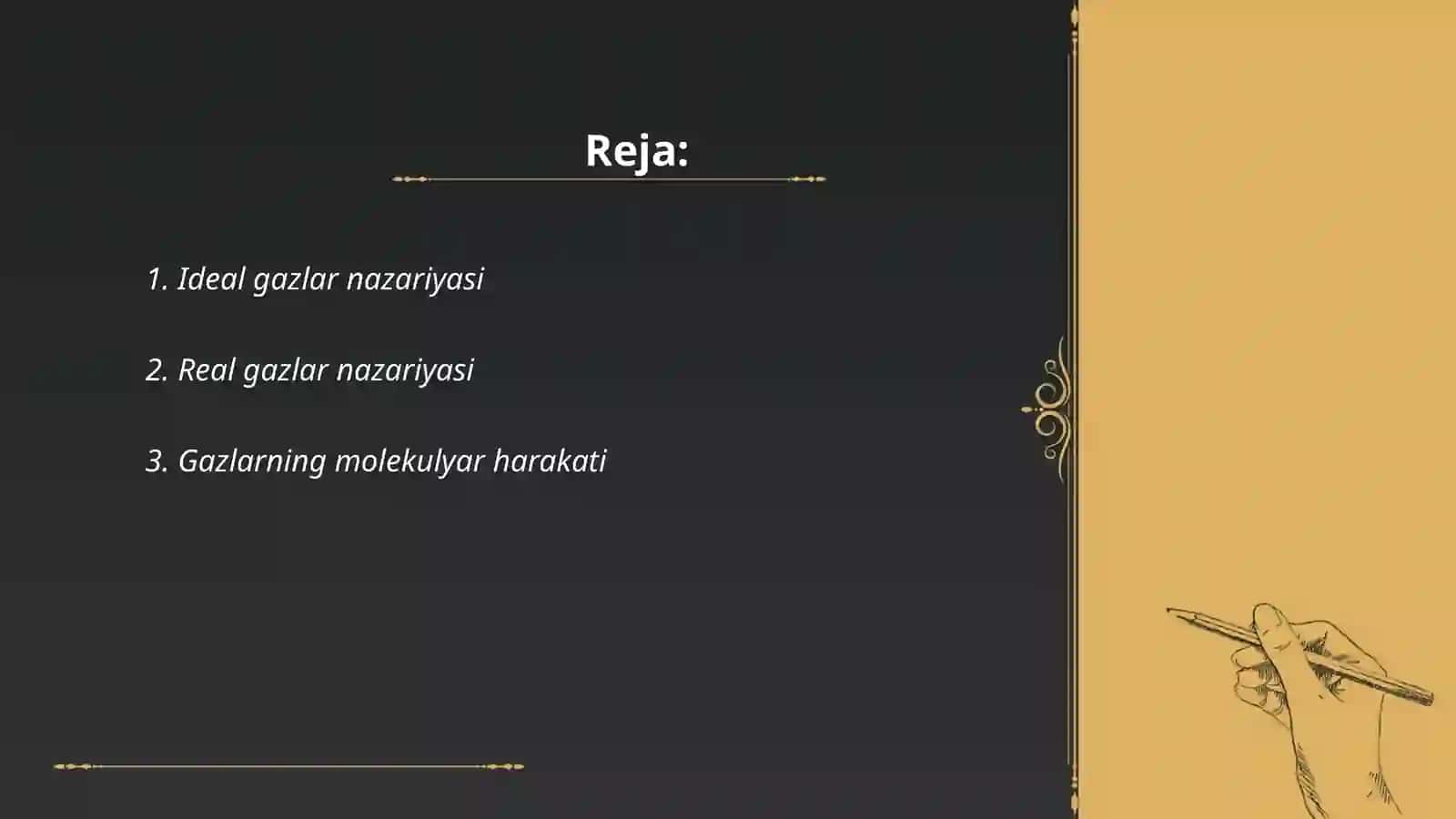 Ideal va real gazlar 2