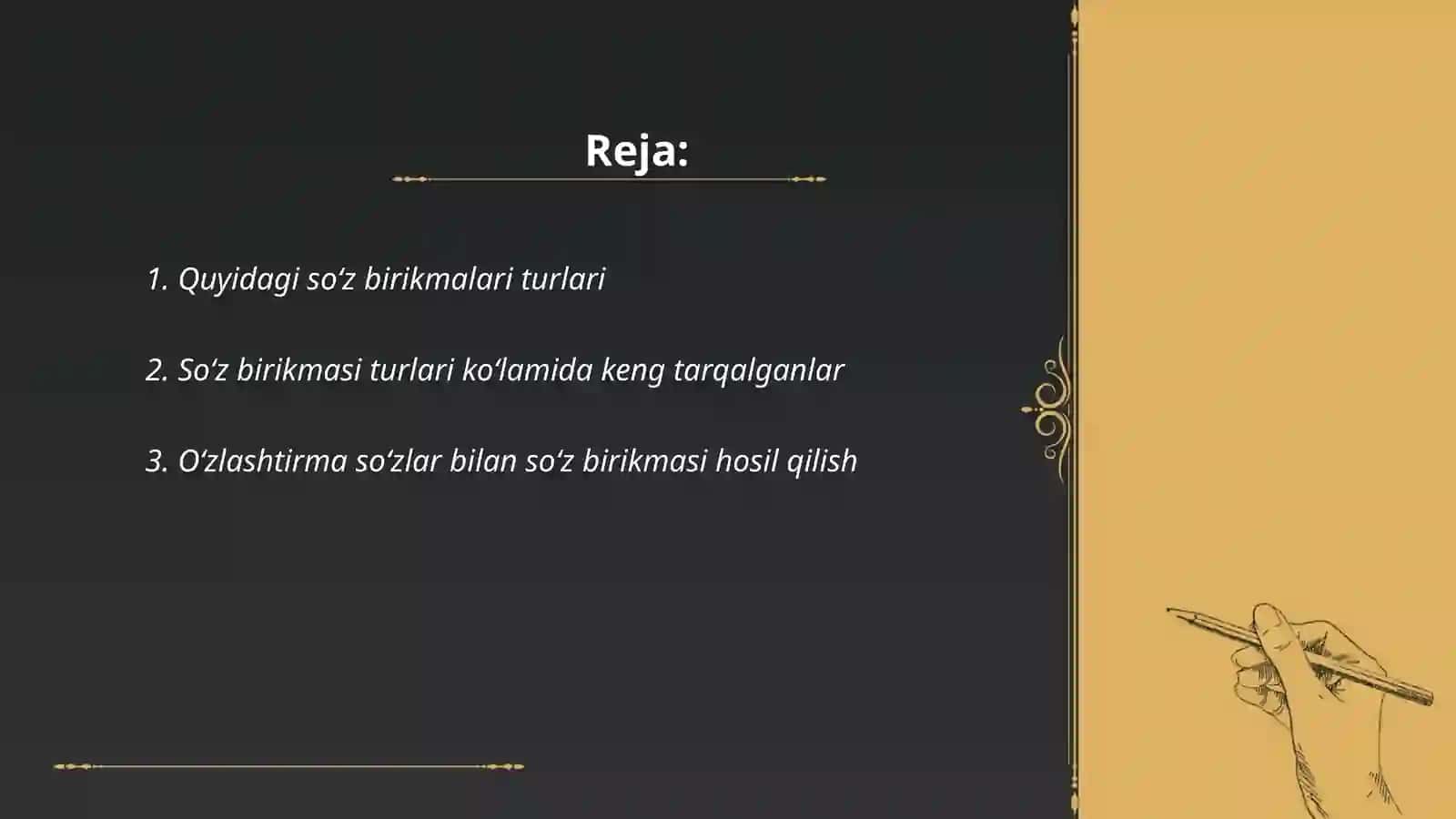 So'z birikmasi sintaksisi 2