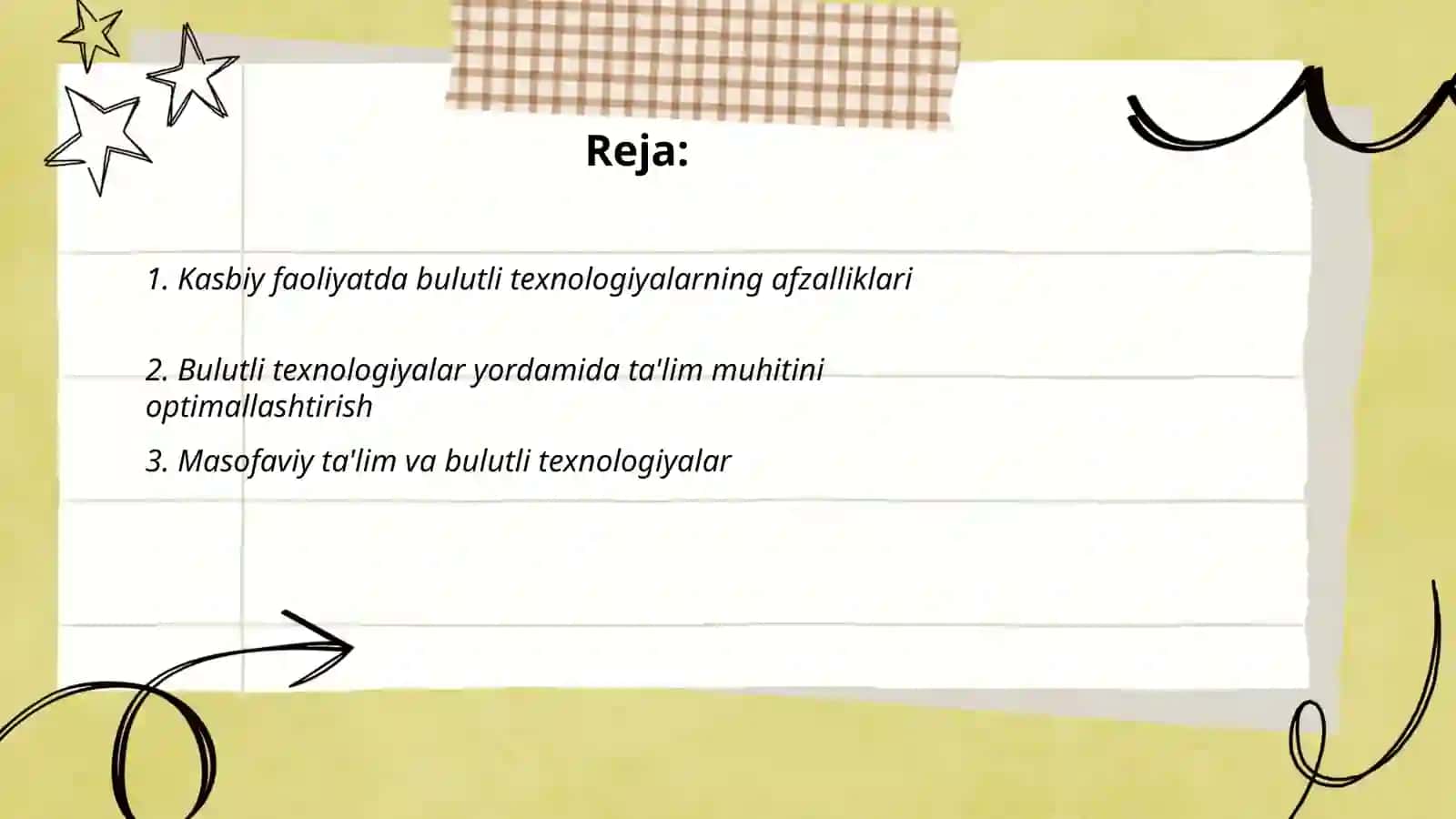 Kasbiy faoliyatda bulutli texnologiyalar va ularning ta'limiy imkoniyatlari 2