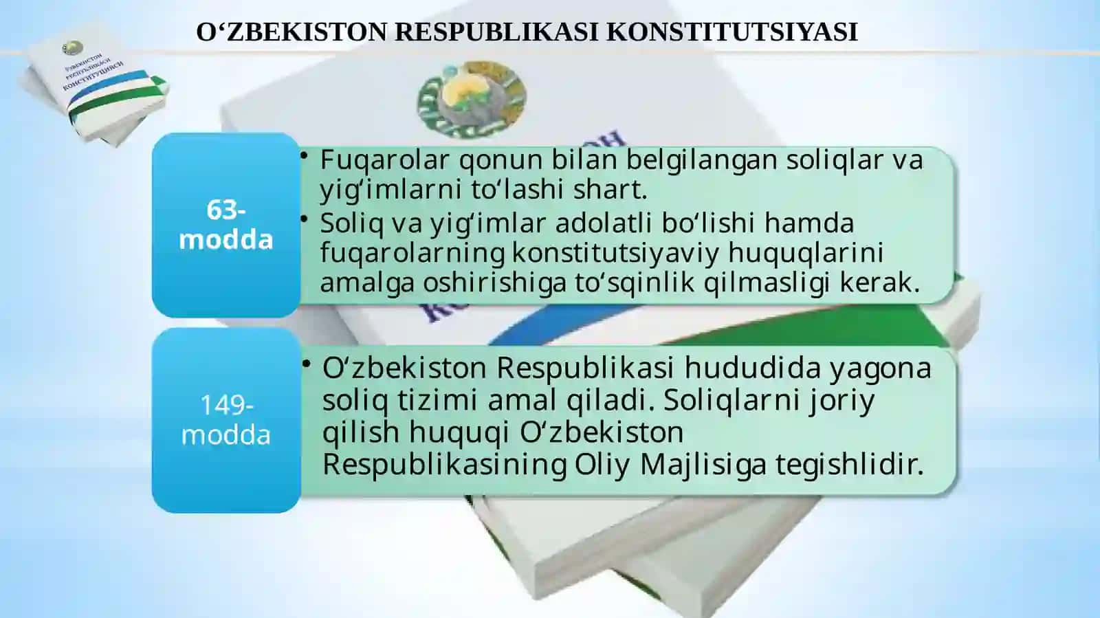 O‘zbekiston Respublikasi Soliqtizimi va Uning Shakllanishi 2