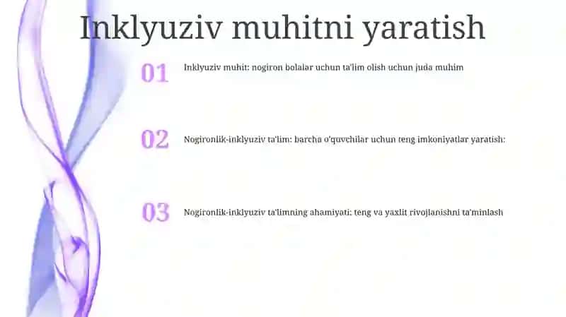 Nogironlik-Inklyuziv Ta'lim 2