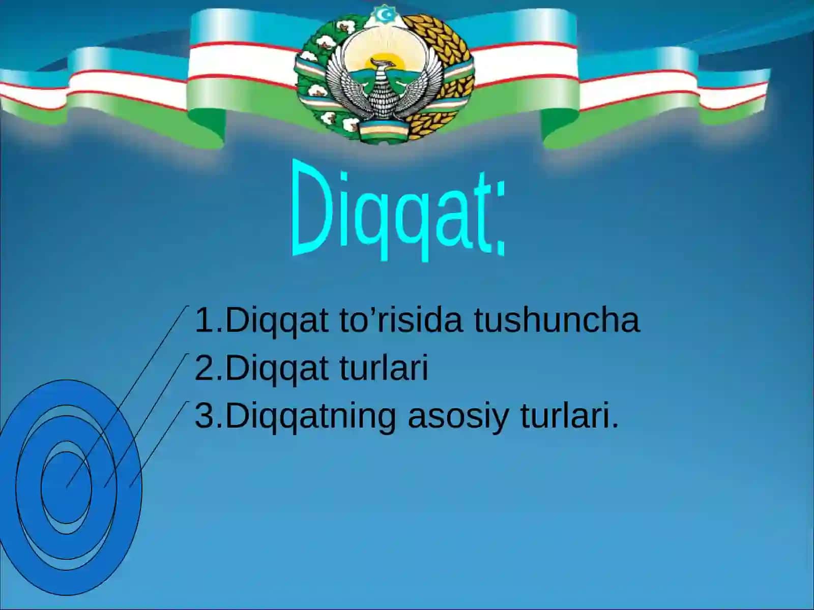 DIQQAT – psiхik faоliyatning yunaltirilishi va shaхs uchun ahamiyatli bo`lgan оb’еkt ustida tuplanishdir 2