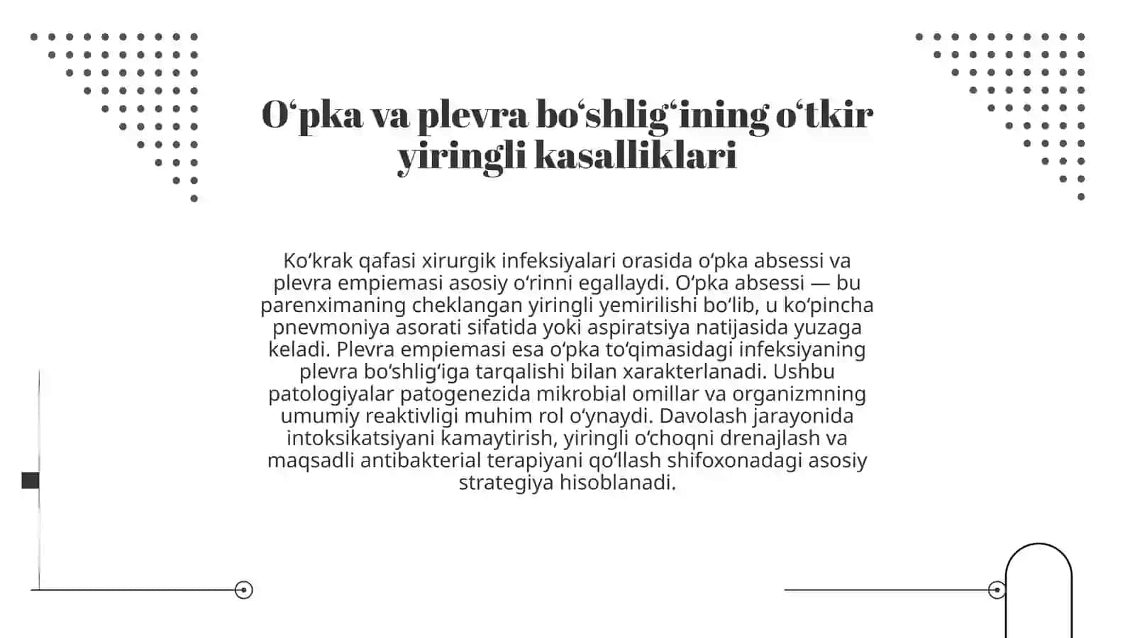 Ko‘krak qafasi xirurgik infeksiyalarining tasnifi va etiologiyasi 2