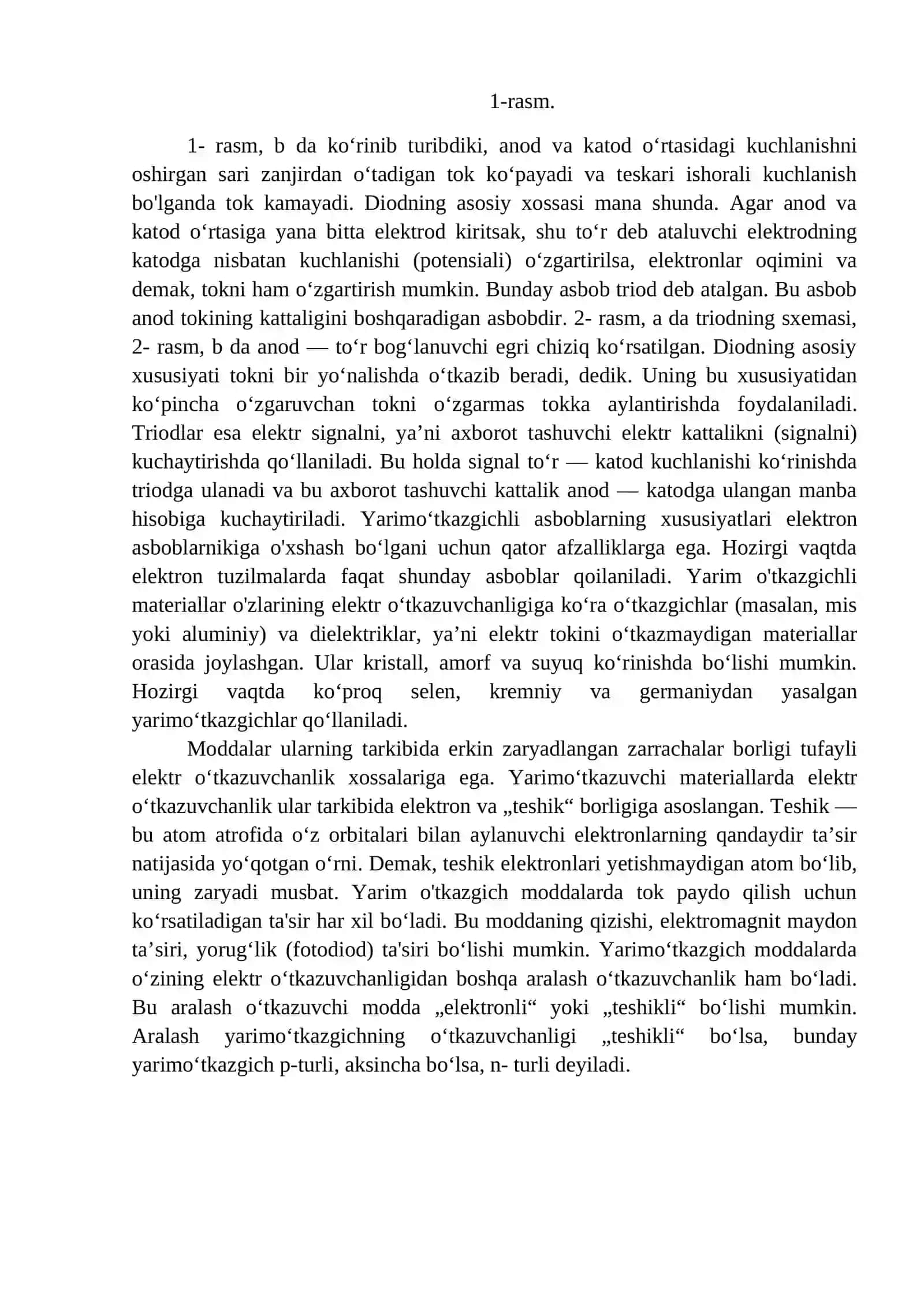 Yarim o‘tkazgichli tranzistorlar 2