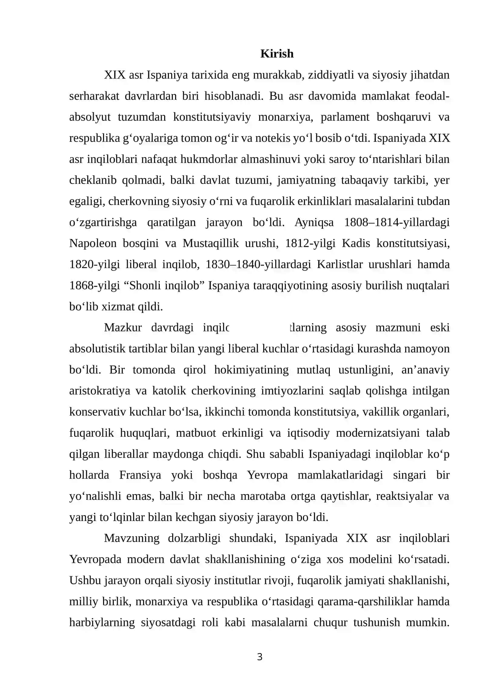 Ispaniyada XIX asr inqiloblari 2