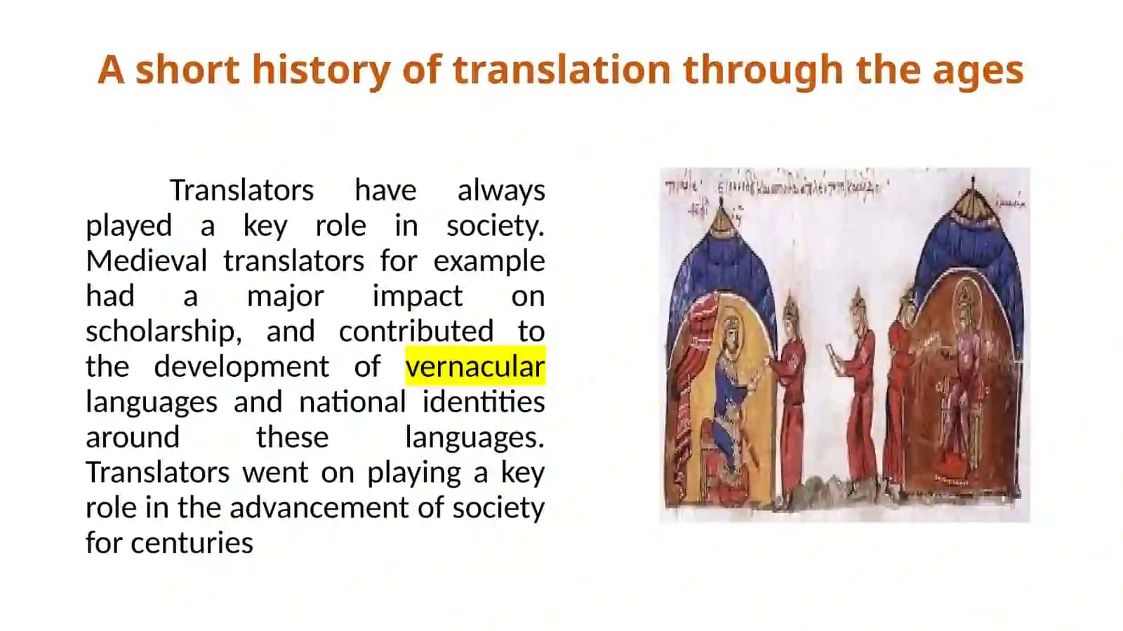 The main directions in the history of linguistic theory of translation 2