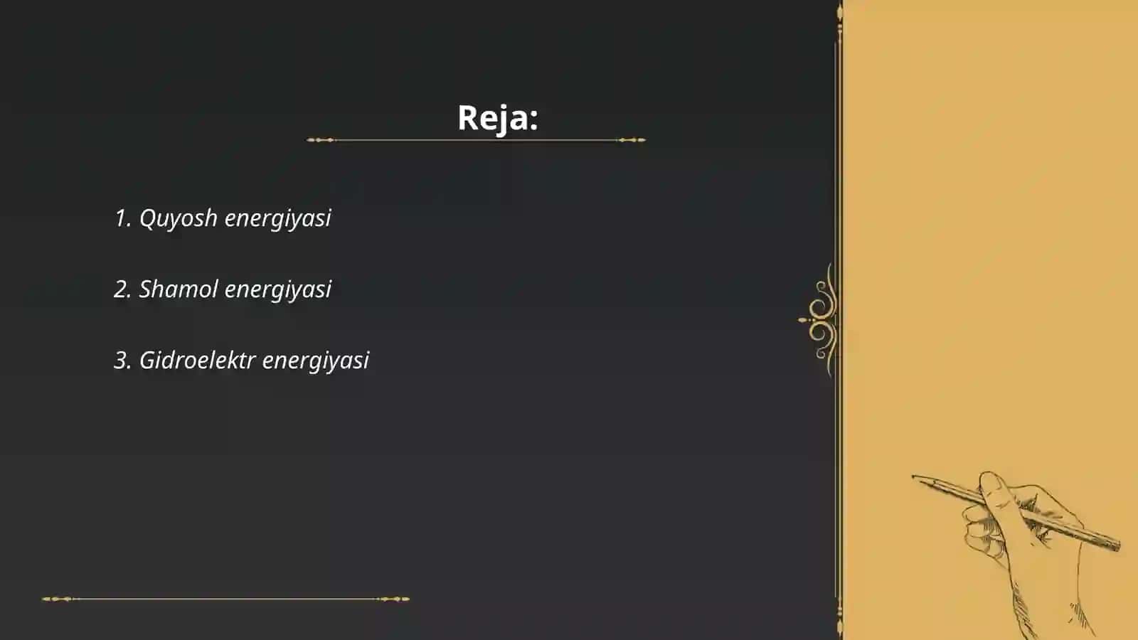 Quyosh energiyasi 2