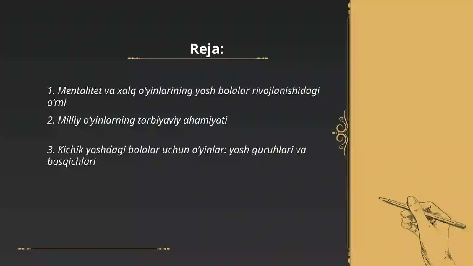 Kichik yoshdagi bolalarga beriladigan milliy va harakatli o‘yinlarni o‘rgatish 2