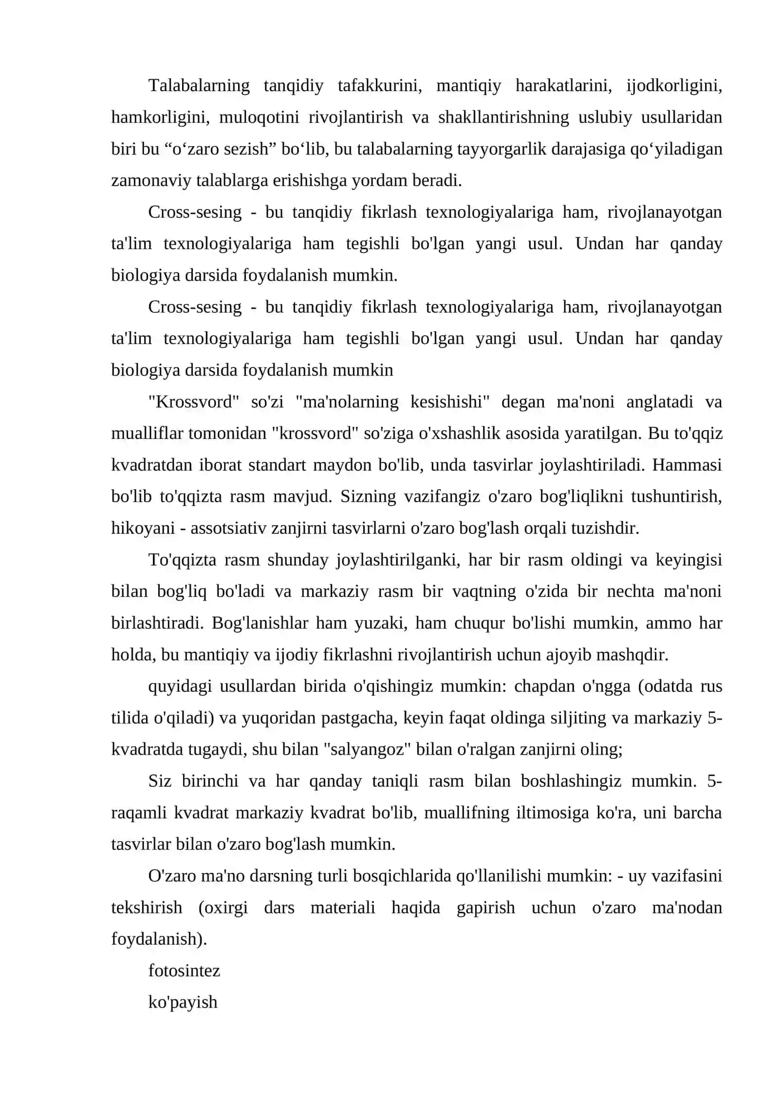 Ijodkorlik (ingliz tilidan.creativiti - ijodkorlik) 2