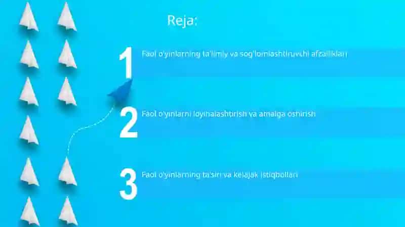 Harakatli o'yinlarni tarbiyalovchi va sog'lomlashtiruvchi bilim berish 2