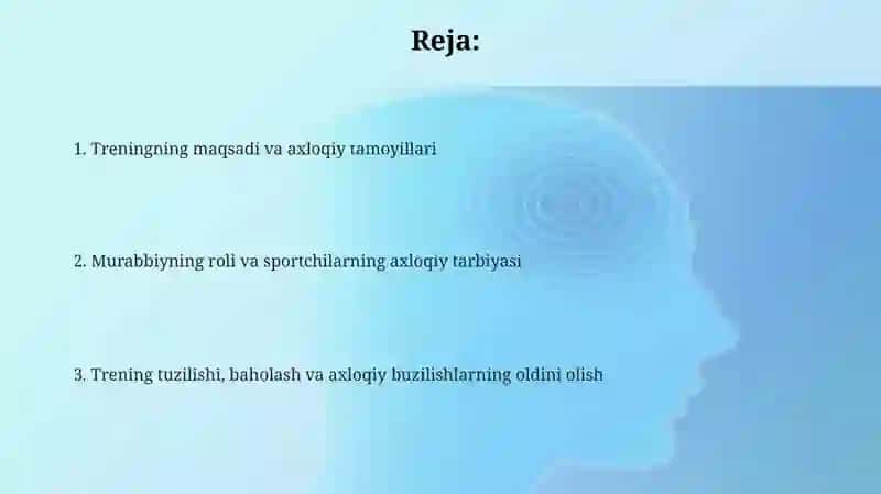 Sport mahoratini takomillashtirish bosqichida mashg'ulotlarni tashkil etish 2