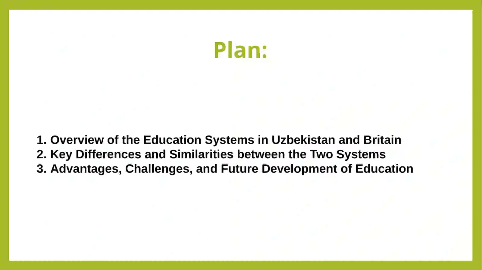 Education system in uzbekistan and britain 2