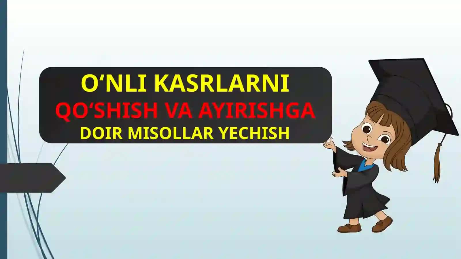 O`NLIKASRLARNIQO‘SHISHVAAYIRISHGADOIR MISOLLAR YECHISH 2