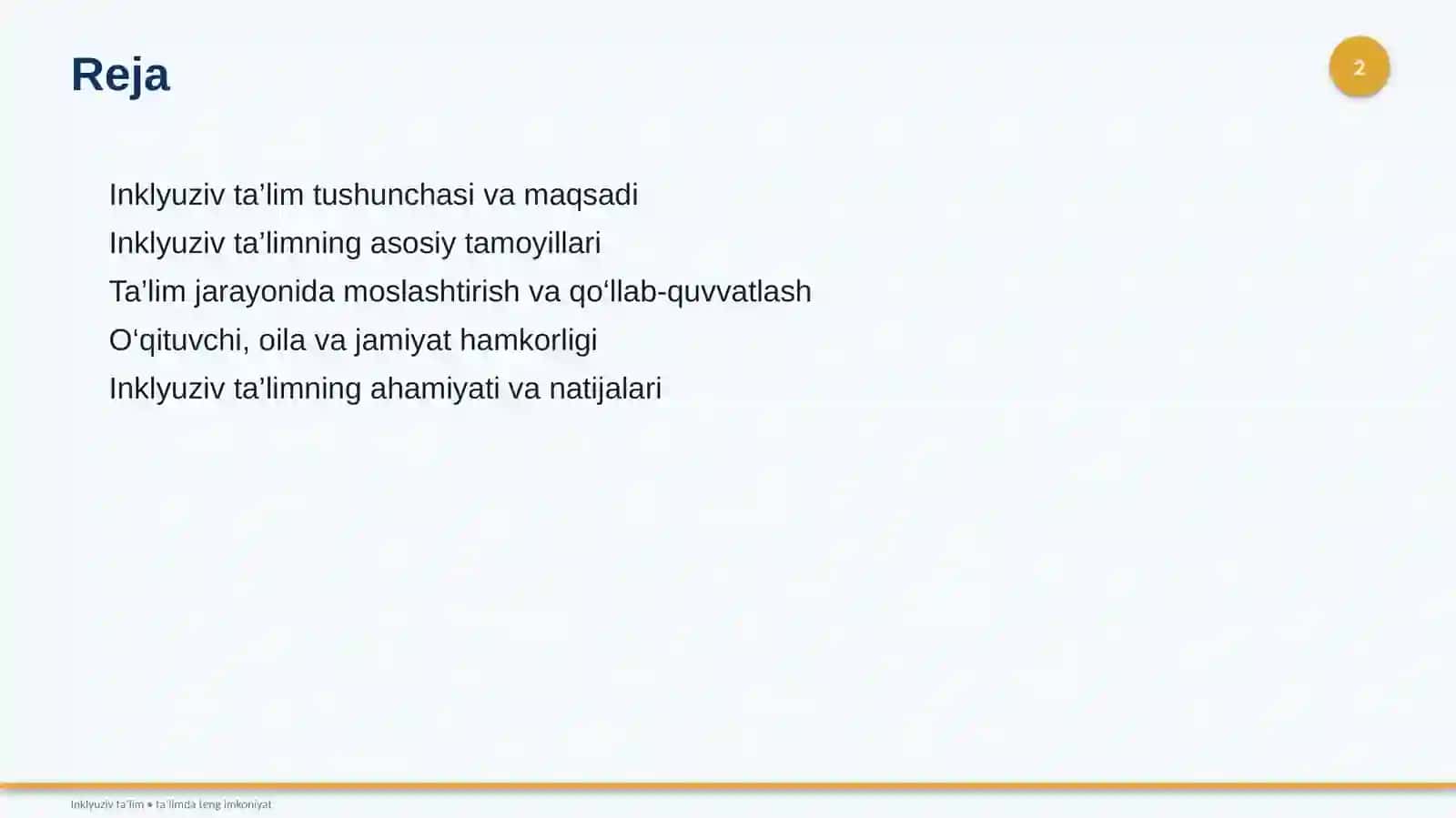 INKLYUZIV TA’LIMNINGMAZMUNI VA AHAMIYATI 2