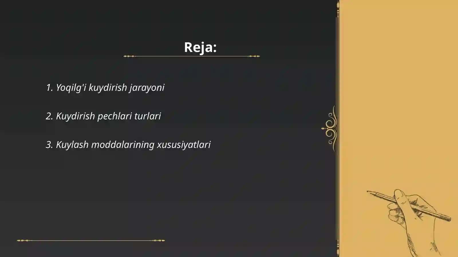 Ohaktosh kuydirish va soʻndirish boʻlimining nazariy asoslari texnologik sxemasi va asosiy apparatlari 2
